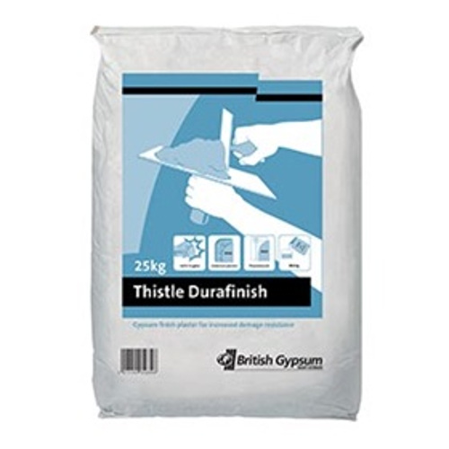 British Gypsum Thistle DuraFinish Plaster- 25kg - Pallet of 56